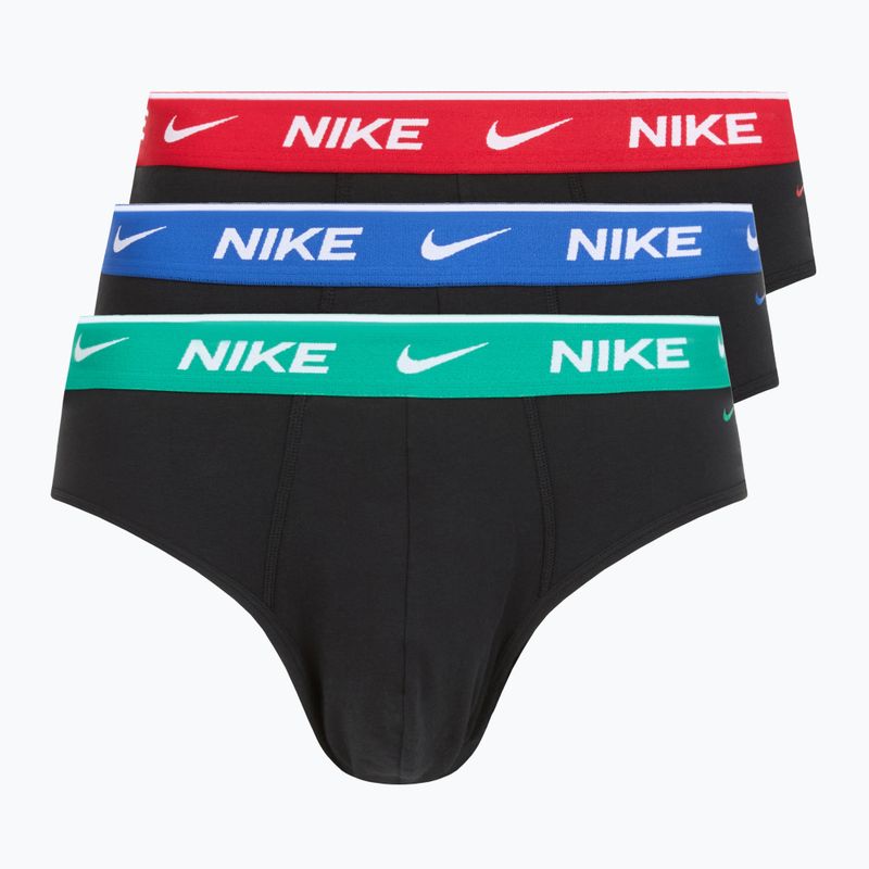 Труси чоловічі Nike Everyday Cotton Stretch Brief 3 пари multicolor