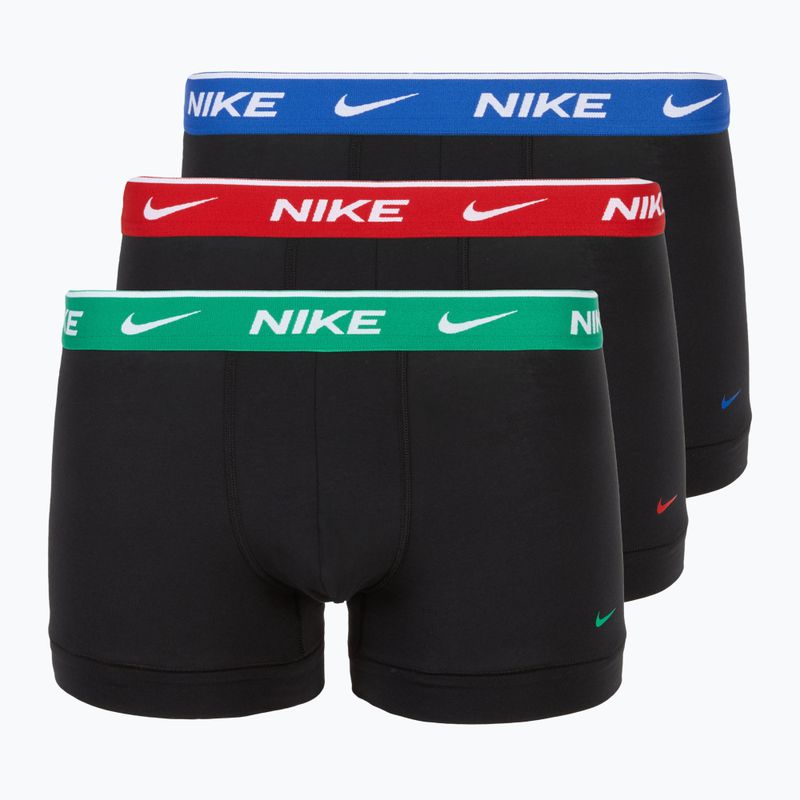 Труси чоловічі Nike Everyday Cotton Stretch Trunk 3 пари multicolor