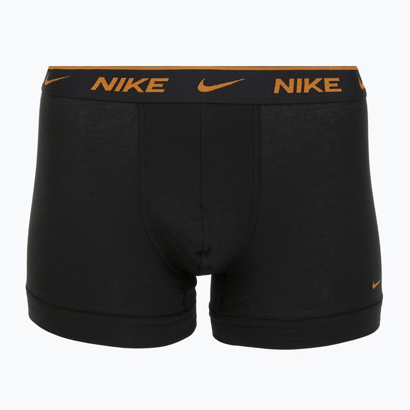 Труси чоловічі Nike Everyday Cotton Stretch Trunk 3 пари light crimson/midnight navy/black 4