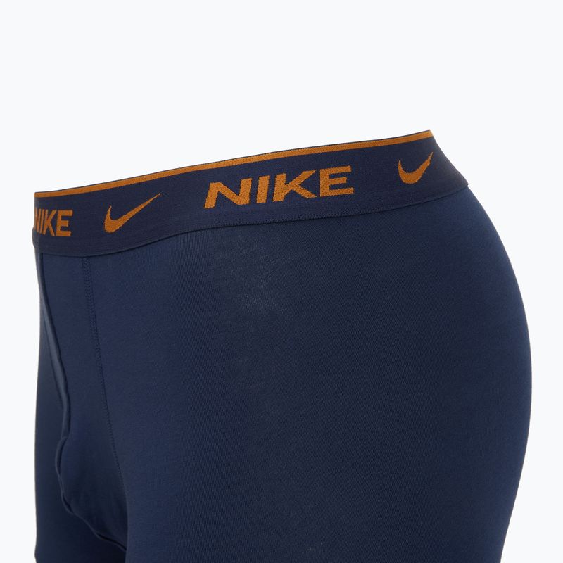 Труси чоловічі Nike Everyday Cotton Stretch Trunk 3 пари light crimson/midnight navy/black 6
