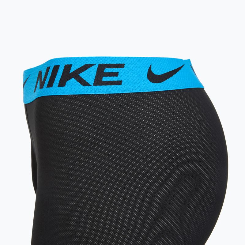 Труси чоловічі Nike Dri-FIT Cotton Trunk 3 пари black mint foam/blue hero/bright ceramic wb 3