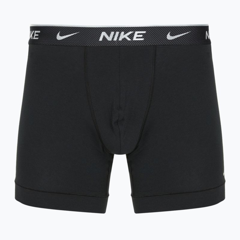 Труси чоловічі Nike Everyday Cotton Stretch 3 пари bi bi/iron grey/clear grey high shine textured wb 5