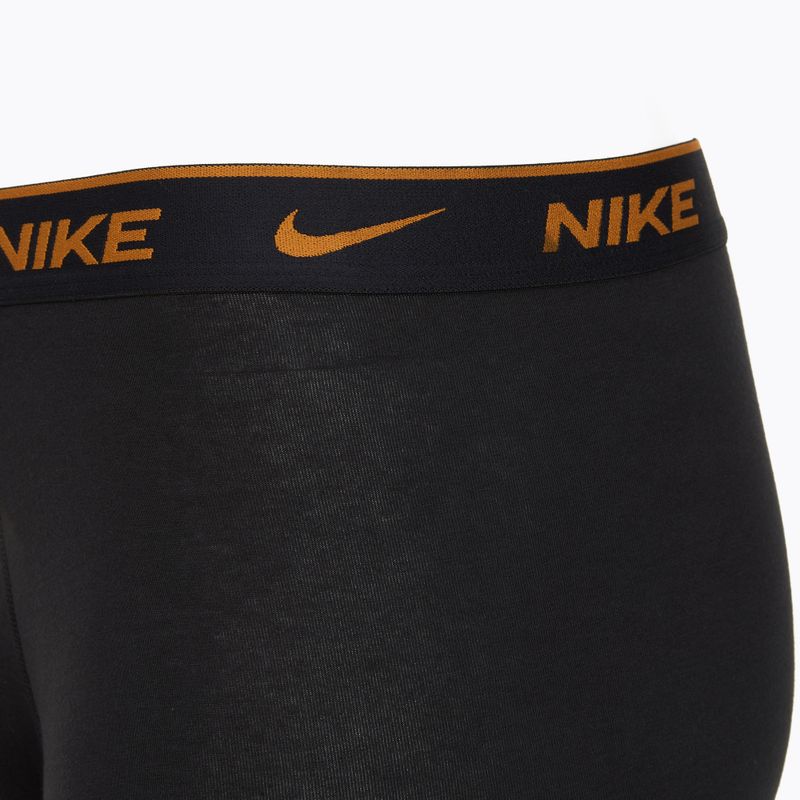 Труси чоловічі Nike Everyday Cotton Stretch Trunk 3 пари black lig crim/des och/deep night logo waistband 6