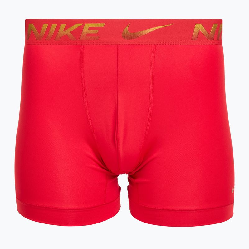 Труси чоловічі Nike Dri-Fit Essential Micro Boxer Brief 3 пари university red/black/black metallic grdient wb 2