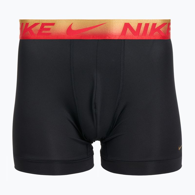 Труси чоловічі Nike Dri-Fit Essential Micro Boxer Brief 3 пари university red/black/black metallic grdient wb 3