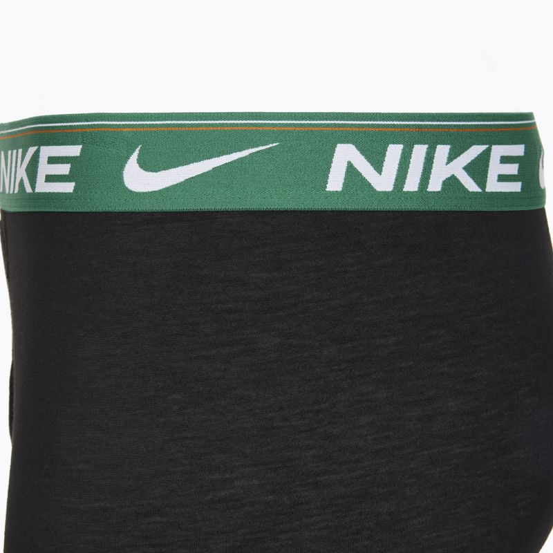 Труси чоловічі Nike Dri-FIT Ultra Comfort 3 пари black evrgreen aura/deep night/black waistband 6