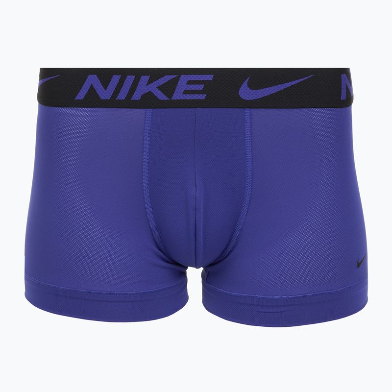 Труси чоловічі Nike Dri-FIT Cotton Trunk 3 пари deep night/university gold/green shock 3