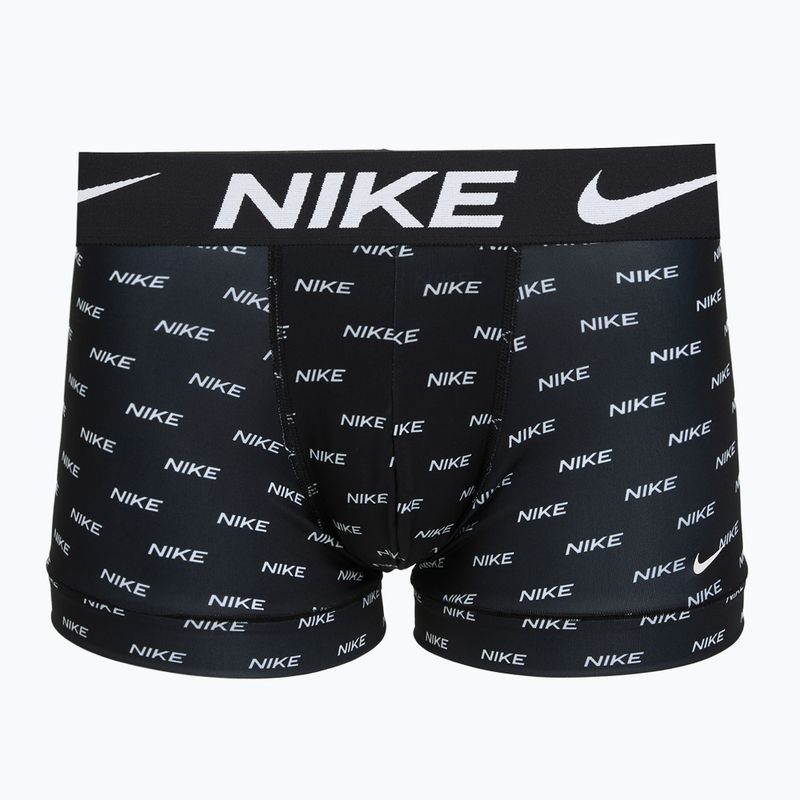 Боксерки чоловічі Nike Dri-Fit Essential 3 pairs black nike print/mars stone/deep night 3