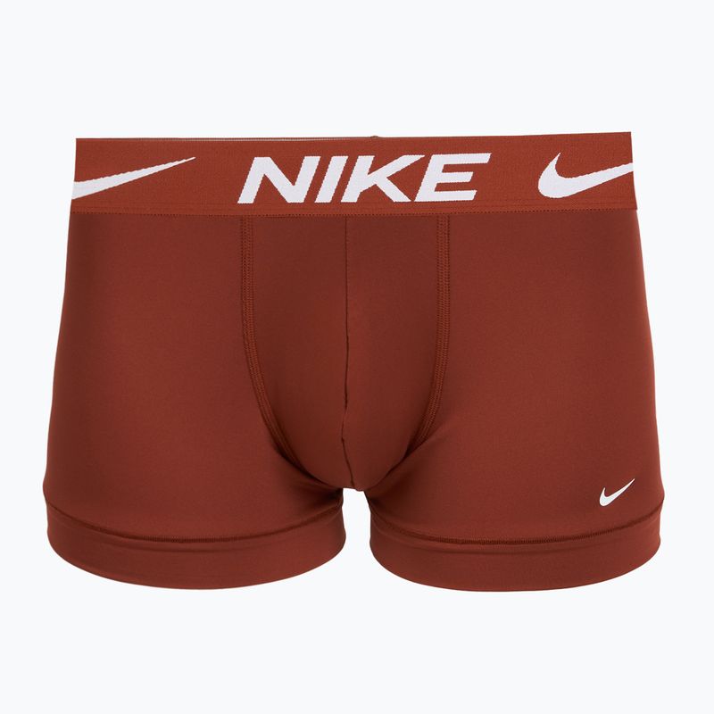 Боксерки чоловічі Nike Dri-Fit Essential 3 pairs black nike print/mars stone/deep night 4