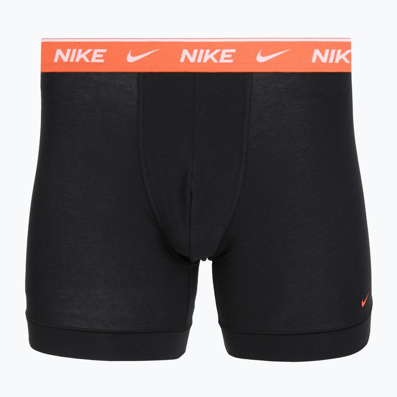 Боксерки чоловічі Nike Essential Cotton Stretch 3 pairs cinder black 2