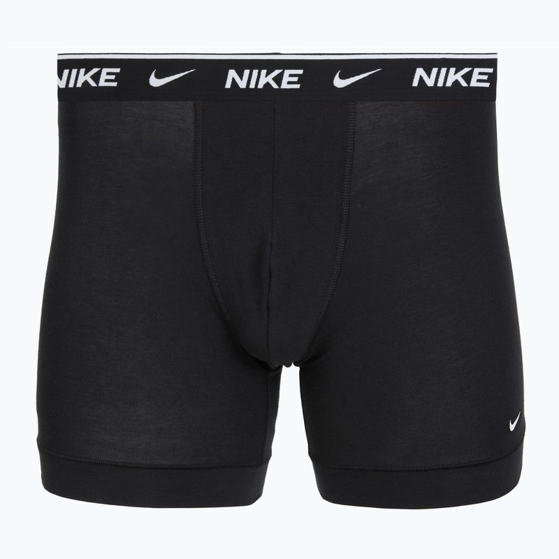 Боксерки чоловічі Nike Essential Cotton Stretch 3 pairs cinder black 4