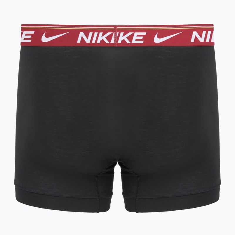 Труси чоловічі Nike Dri-FIT Ultra Comfort 3 пари black/team crimson/dark raisin/black 3