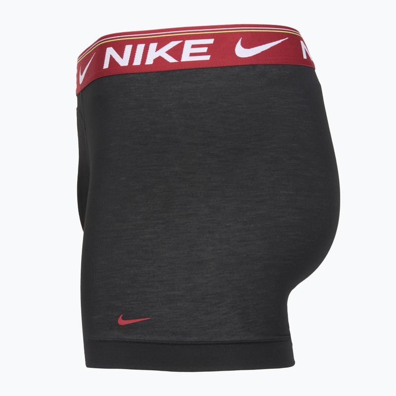 Труси чоловічі Nike Dri-FIT Ultra Comfort 3 пари black/team crimson/dark raisin/black 4