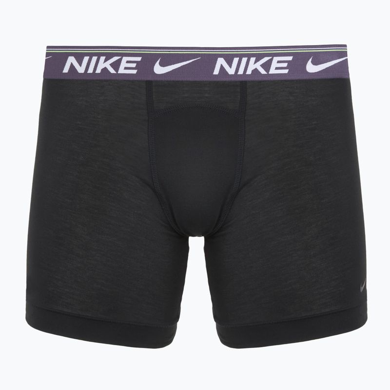 Труси чоловічі Nike Dri-FIT Ultra Comfort 3 пари black/team crimson/dark raisin/black 6