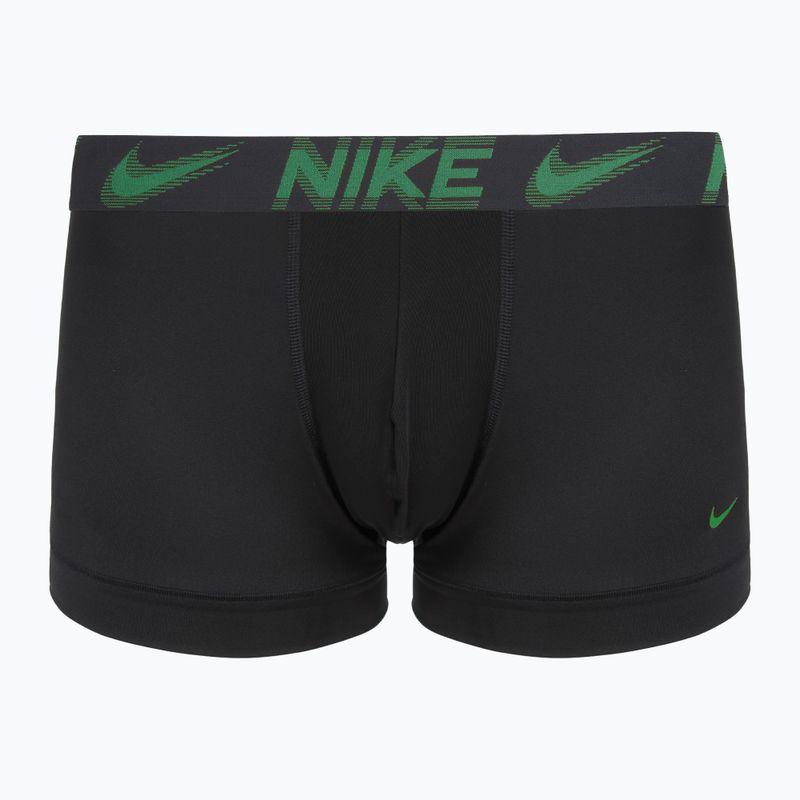 Труси чоловічі Nike Dri-Fit Essential Micro Trunk 3 пари black/game royal/malachite/un gold/zoom wb 5