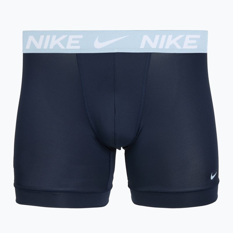 Боксерки чоловічі Nike Dri-Fit Essential Micro 3 pairs petrol 2
