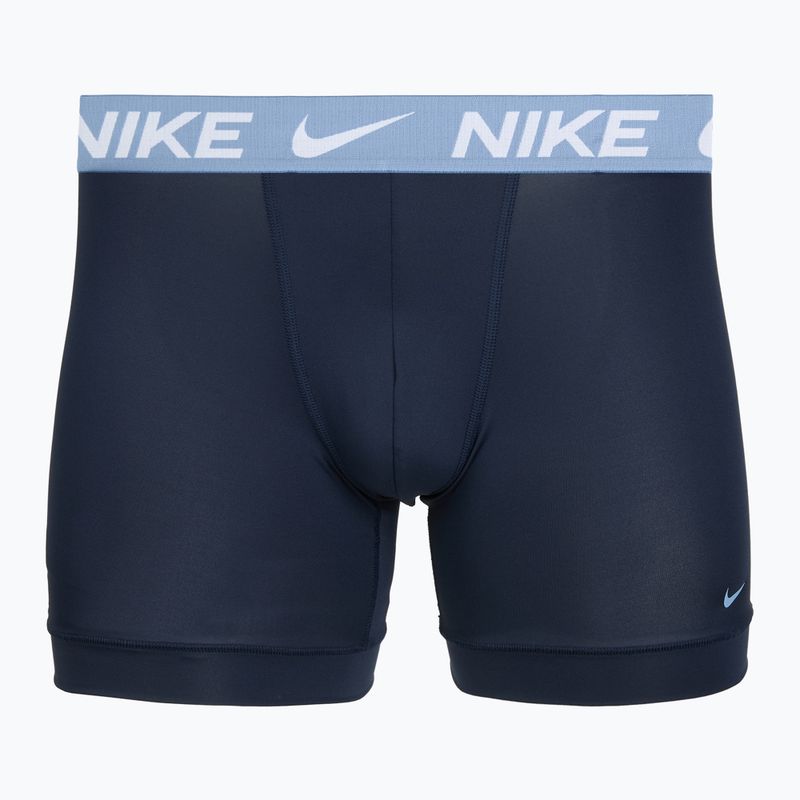 Боксерки чоловічі Nike Dri-Fit Essential Micro 3 pairs petrol 3