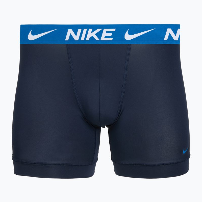 Боксерки чоловічі Nike Dri-Fit Essential Micro 3 pairs petrol 4