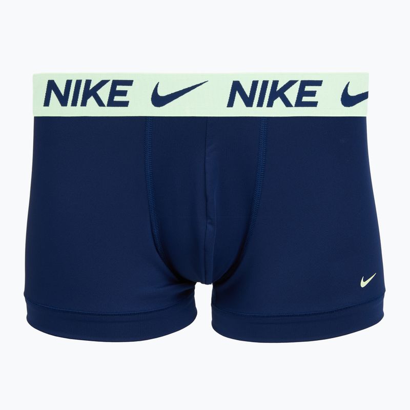 Боксерки чоловічі Nike Dri-Fit Essential Micro Trunk 3 pairs navy 2