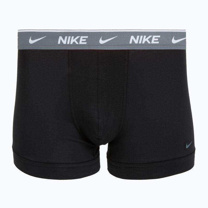 Боксерки чоловічі Nike Cotton Stretch Trunk 2 pairs onyx 3