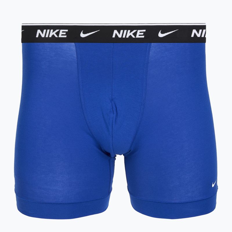 Боксерки чоловічі Nike Cotton Stretch Boxer Brief black/blue/navy 2