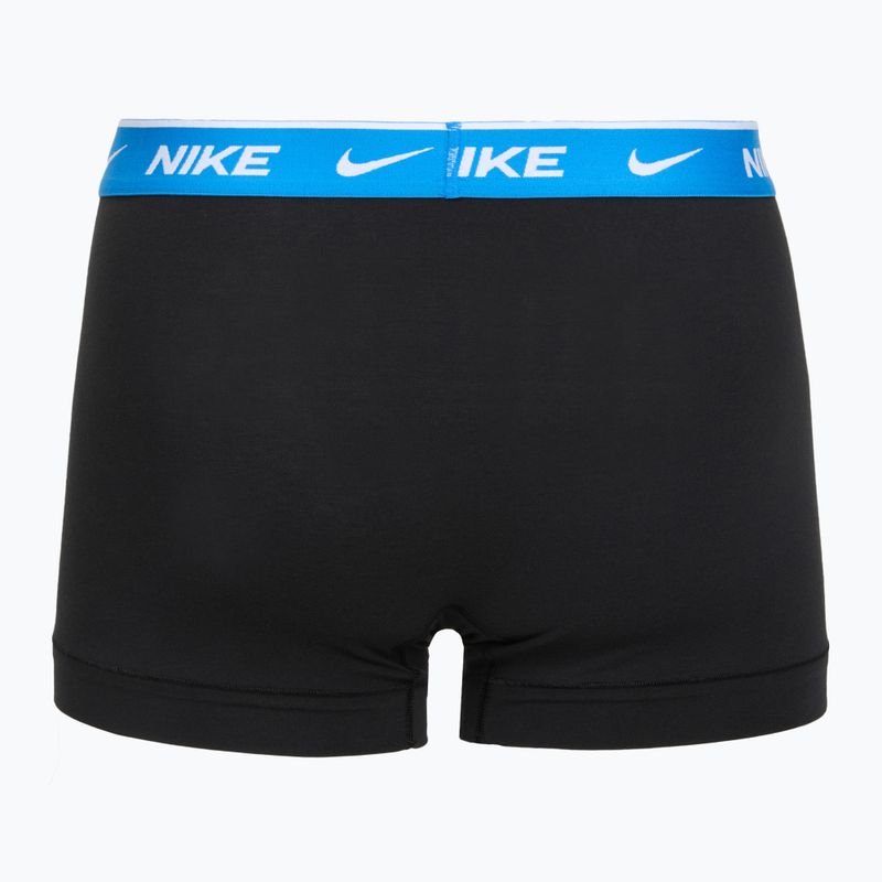Боксерки чоловічі Nike Cotton Stretch Trunk 3 pack open black 3