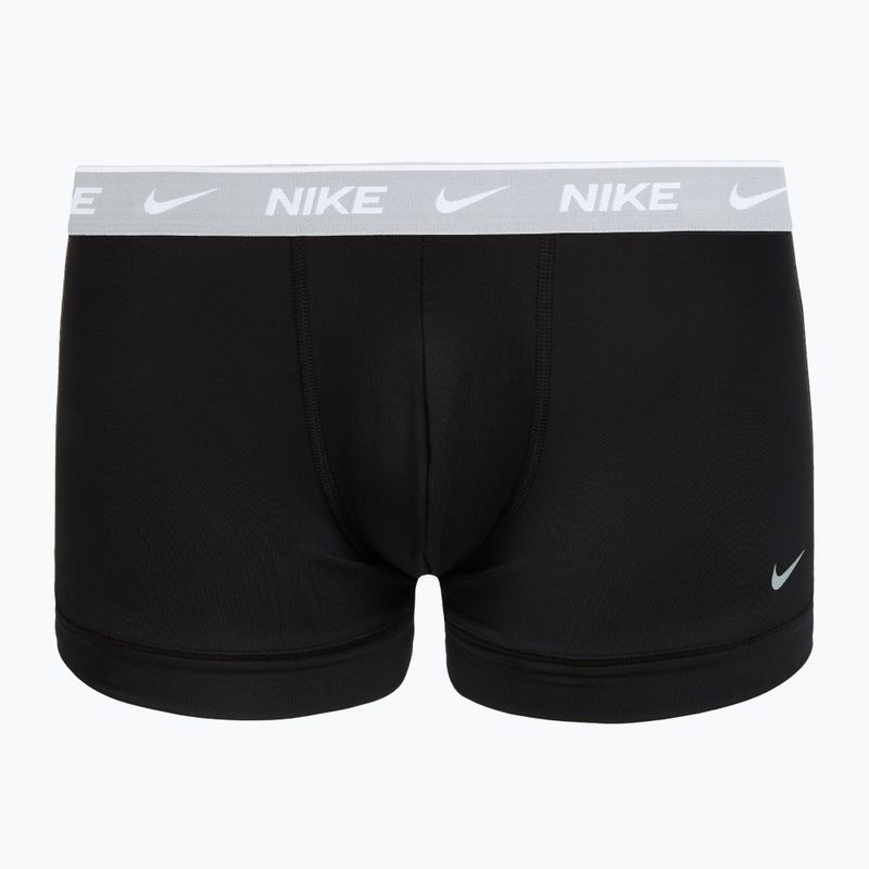 Боксерки чоловічі Nike Cotton Stretch Trunk 3 pack open black 5