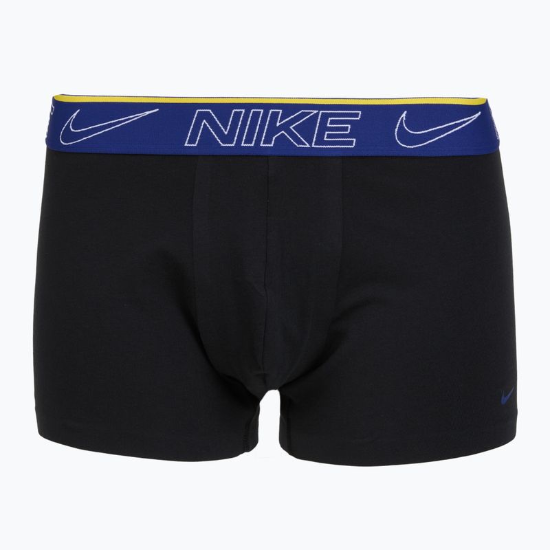 Боксерки чоловічі Nike Elite Cotton Stretch Trunk evening sky 2