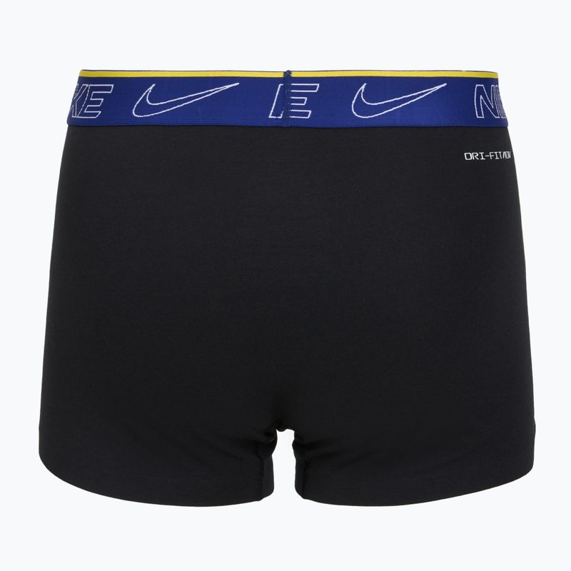 Боксерки чоловічі Nike Elite Cotton Stretch Trunk evening sky 3