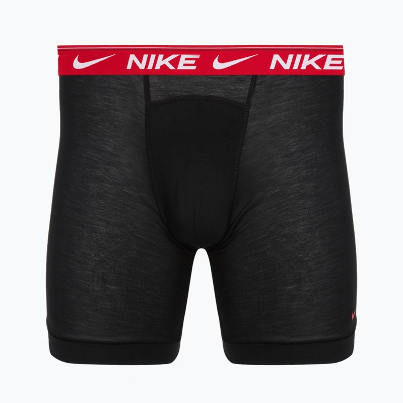 Боксерки чоловічі Nike Dri-FIT Ultra Comfort Long 3 pack gray 2