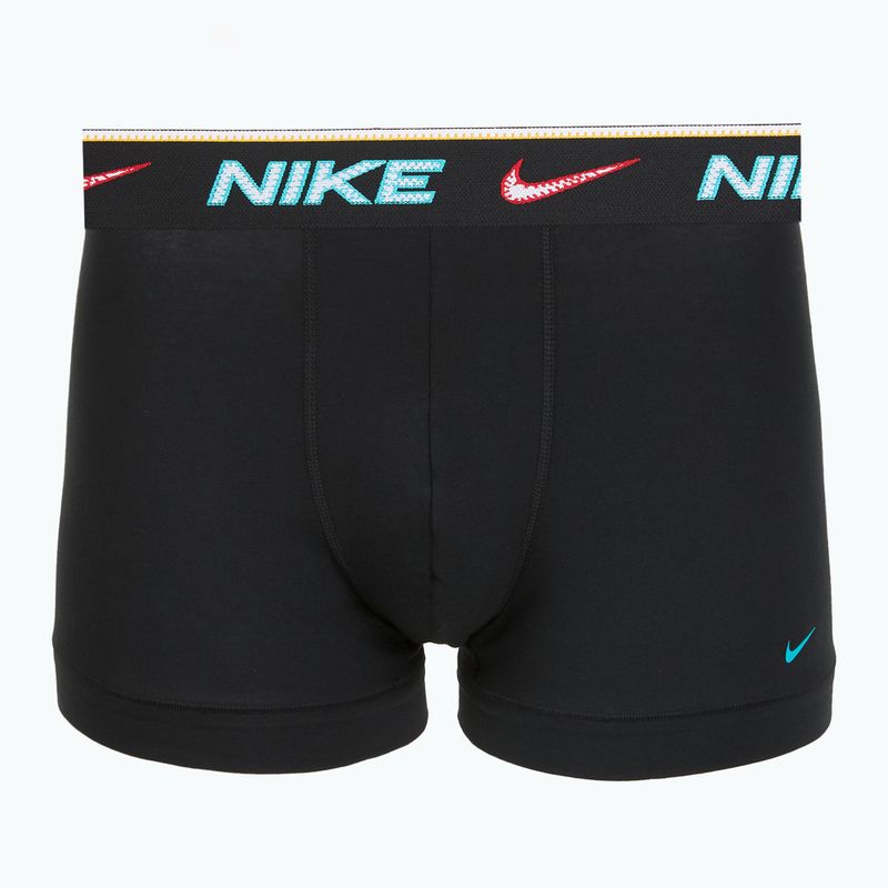 Боксерки чоловічі Nike Cotton Stretch Trunk 3 pack steel Grey 2
