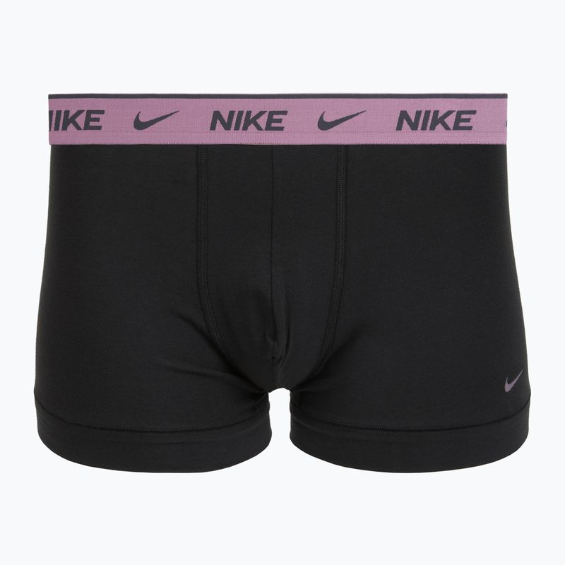 Боксерки чоловічі Nike Cotton Stretch Trunk 3 pack charcoal heather 3