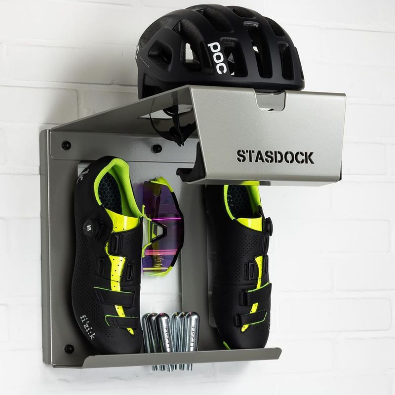 Вішак велосипедний настінний STASDOCK Bike Hanger deep silver 2
