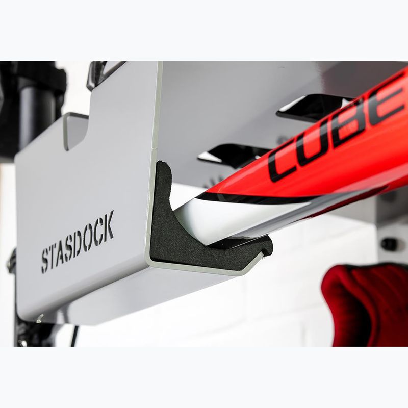 Вішак велосипедний настінний STASDOCK Bike Hanger deep silver 6