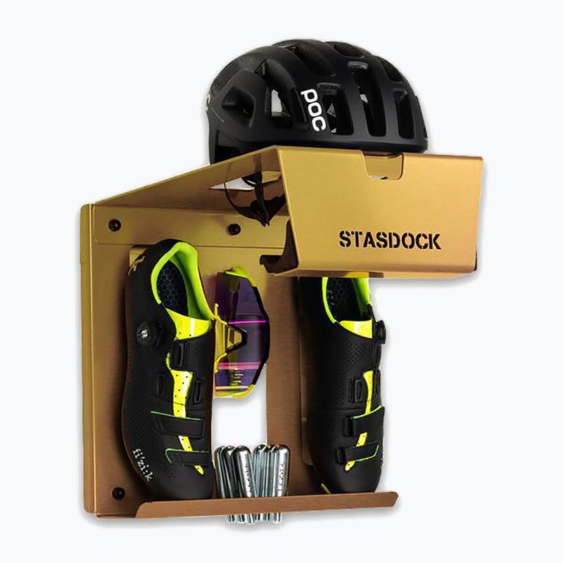 Вішак велосипедний настінний STASDOCK Bike Hanger new gold 2