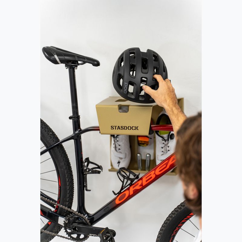 Вішак велосипедний настінний STASDOCK Bike Hanger new gold 4