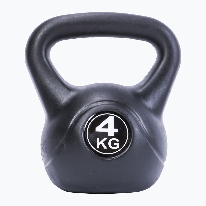 Гиря 4 кг Pure2Improve чорна P2I202080