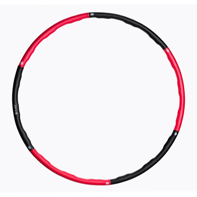 Хула-хуп Pure2Improve складаний Fitness Hoop червоний 2829