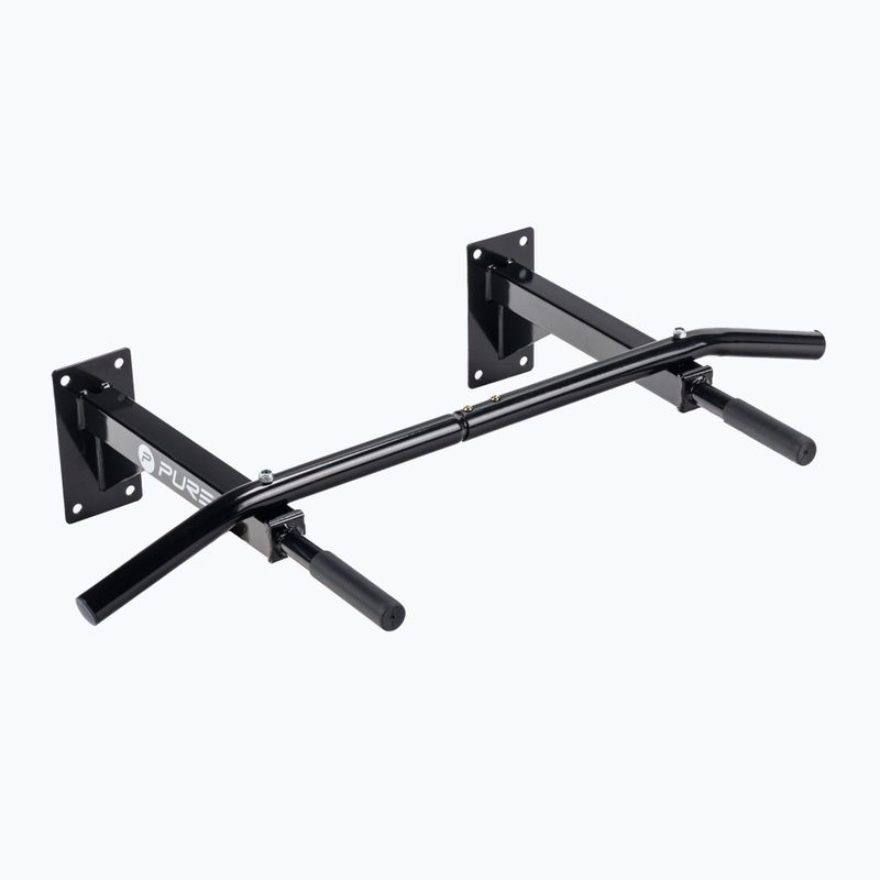 Турнік з настінним кріпленням  Pure2Improve Chin-Up Bar Medium чорний 3912