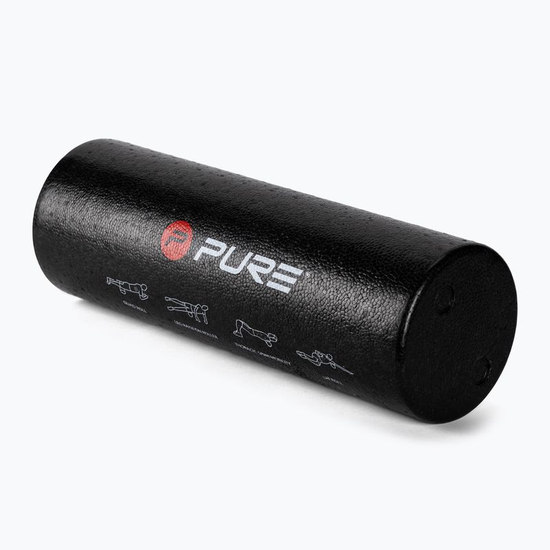Ролик для вправ Pure2Improve Trainer чорний 3918