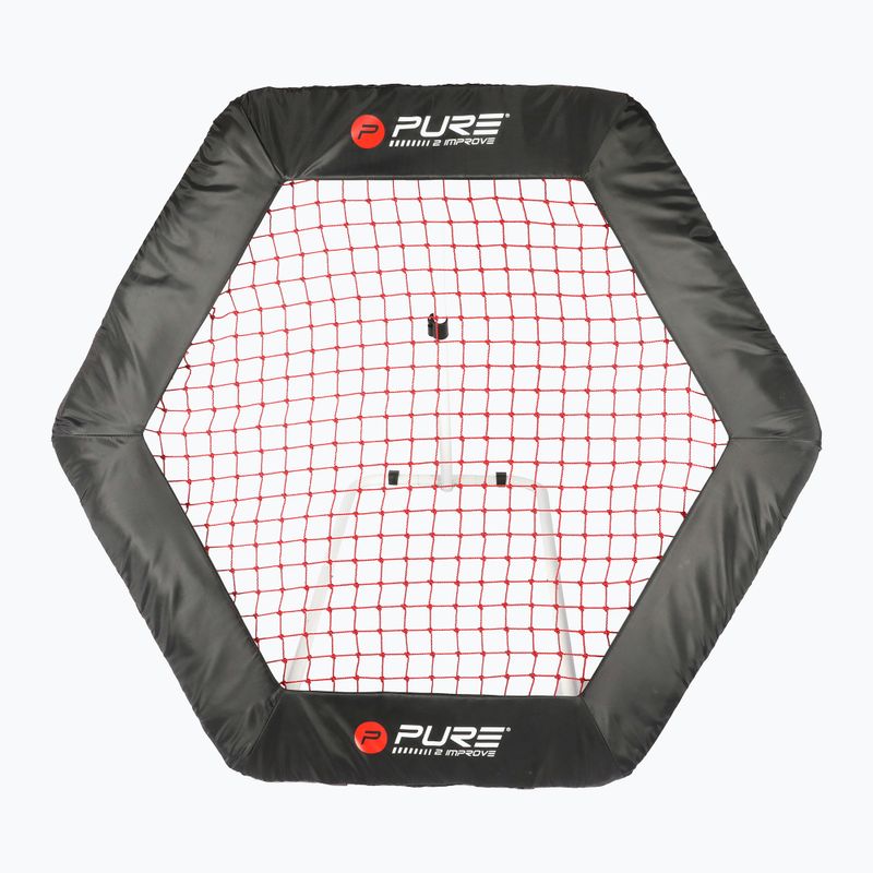 Відбійник Pure2Improve Hexagon black/red