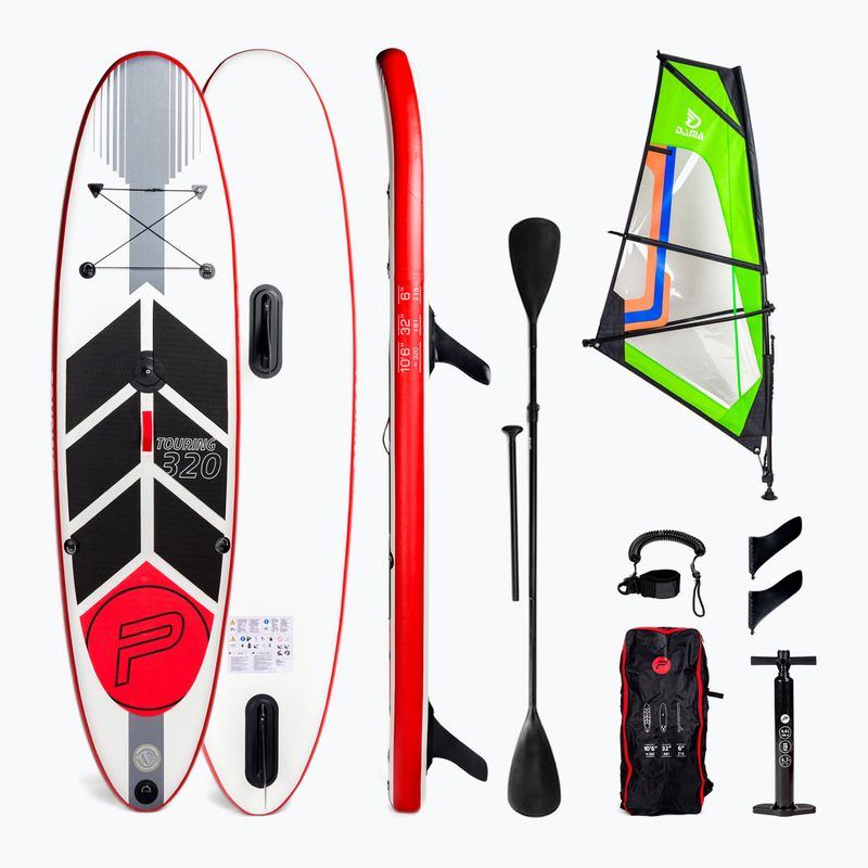 Дошка WindSUP з вітрилом Pure4Fun Wind біла P4F950220