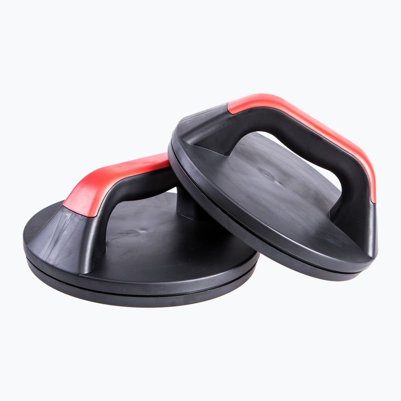 Ручки для віджимань Pure2Improve Push-up Pro Set червоно-чорні P2I202160