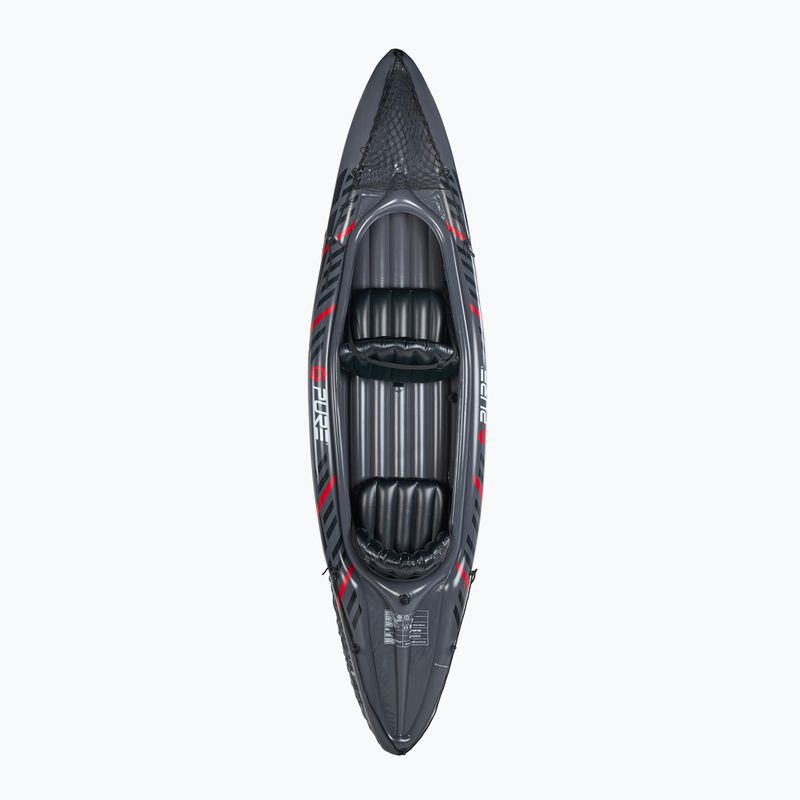 Байдарка надувна 2-місна високого тиску Pure4Fun XPRO Kayak 3.0 сіра P4F150130 2