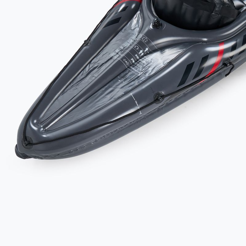 Байдарка надувна 2-місна високого тиску Pure4Fun XPRO Kayak 3.0 сіра P4F150130 10
