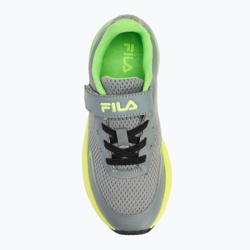 Кросівки дитячі FILA Crusher V monument / safety yellow 5