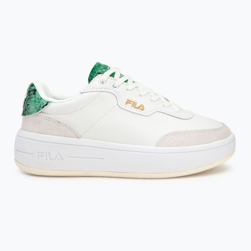 Кросівки жіночі FILA Premium F white/verdant green 2