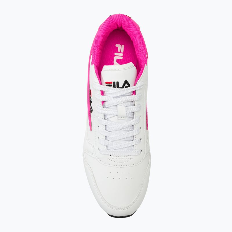Жіночі кросівки FILA Orbit Low біло-рожеві glo 5