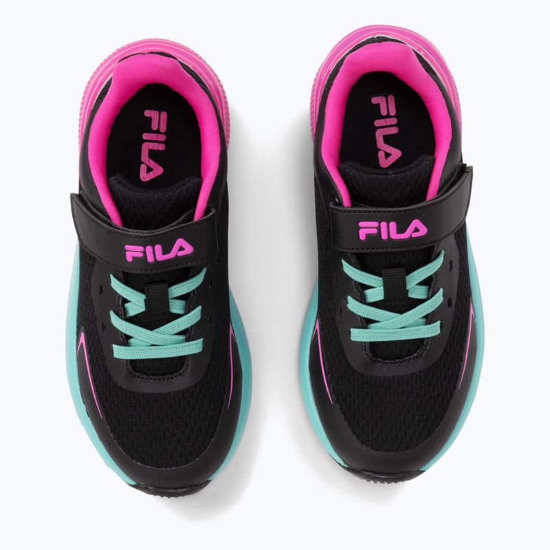 Кросівки дитячі FILA Crusher V black / pink glo 12