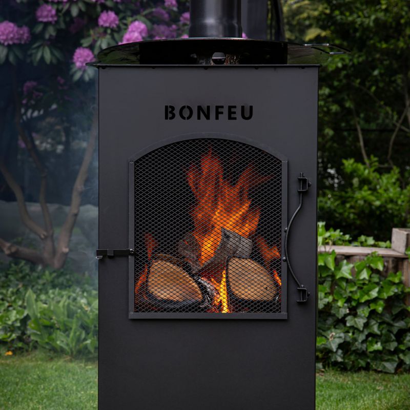  Камін садовий BonFeu BonCarré black 10